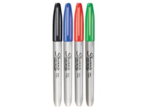 Sharpie® Fine Tip Permanent Marker Assorted (Pack 4) SHP1985858 - Picture 1 of 2