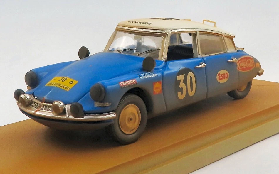 Rio CITROEN DS 19 N.30 SAFARI RALLY 1965 B.NEYRET-J.TERRAMORSI DIRTY V.1:43 - Immagine 1 di 1