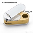 New Metal Aluminium Monkey Pocket Size Stylish Tobacco Hookah Smoking Pipe UK