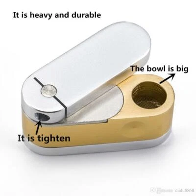 New Metal Aluminium Monkey Pocket Size Stylish Tobacco Hookah Smoking Pipe UK