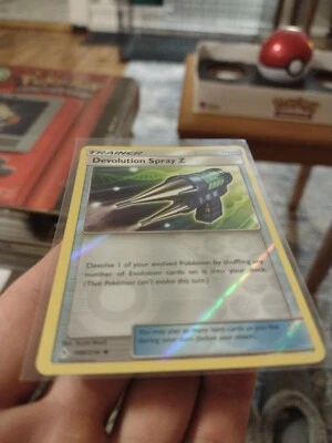 Devolution Spray Z 166/214 SM Unbroken Bonds Pokemon Reverse Holo Foil Rare Nice - Image 1 of 4