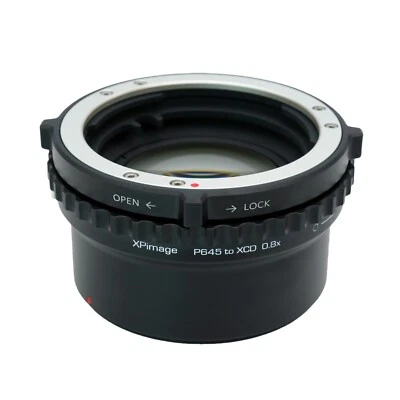 XPimage 0.8x Lens Adapter for Pentax 645 P645 Lens to Hasselblad XCD X2D Camera - Image 1 of 4