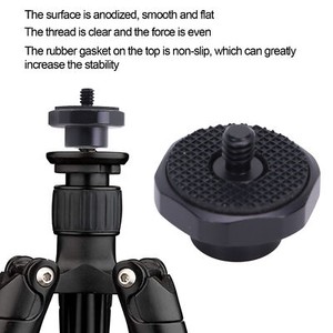 3/8'' Female To 1/4'' Male Threaded Camera Tripod Screw Mount Convertor Adap SDS