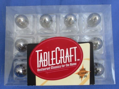 NOVO Conjunto de Artesanato de Mesa-6 Coleção Sal e Pimenta Shaker 12 Garrafas Restaurante Festa - Imagem 1 de 4