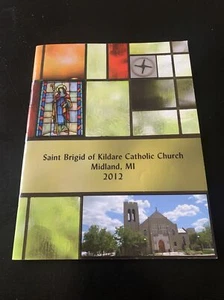Rare St. Brigid Of Kildare Catholic Church 2012 Midland Michigan Directory  - Bild 1 von 9