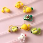 Decoration Cartoon Silicone Straw Cover Straw Topper Cup Accessories Dust Cap