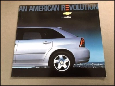 2005 Chevrolet Malibu and Maxx 28-page Original Car Sales Brochure Catalog Foto 1 de 4