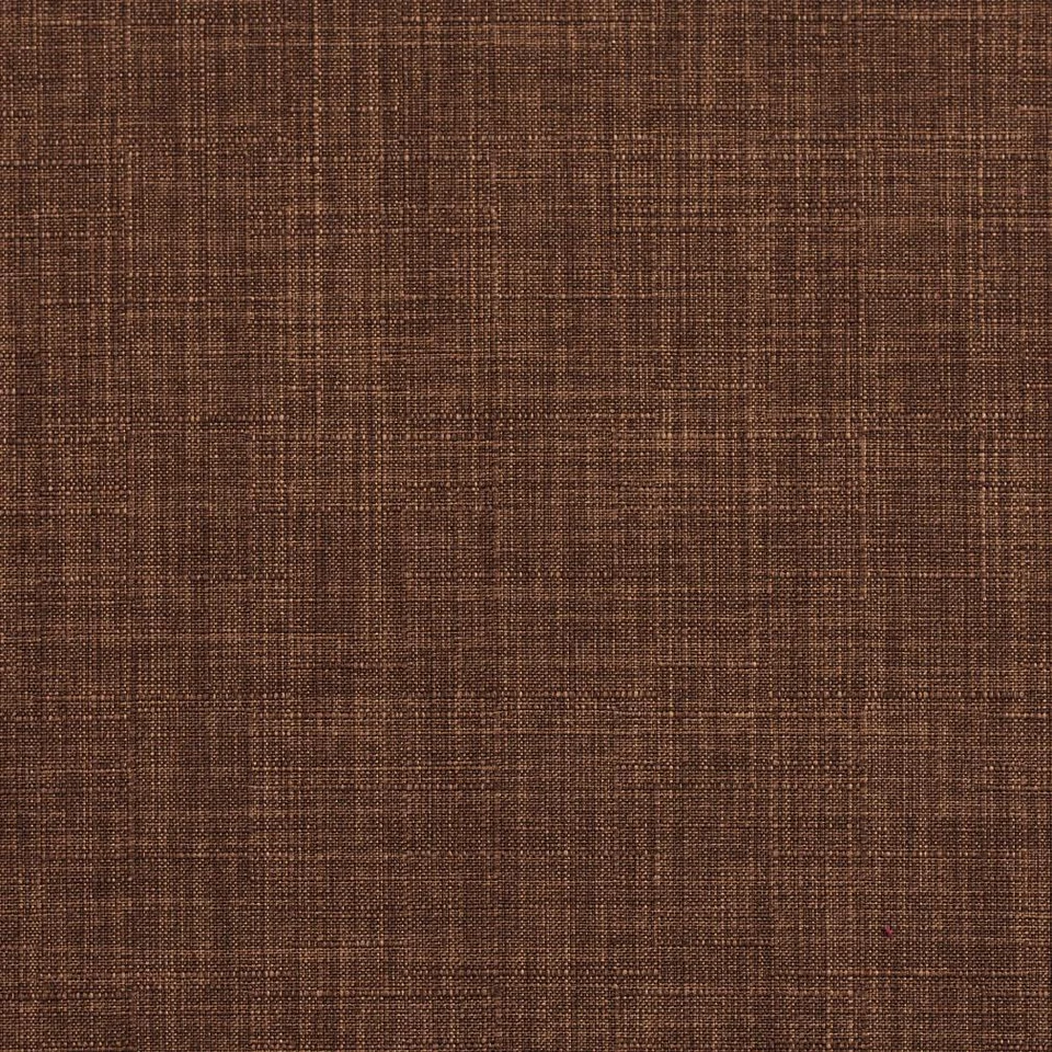Charm Pecan Brown Linen Look Textured Upholstery Fabric by the Yard - Image 1 of 1