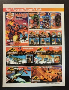 1993 Jurassic Park Evil Raiders Capture Cruiser ~ Magazin Vorschau Seite/PRINTANZEIGE - Bild 1 von 1