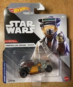 Coche de personajes Hot Wheels - Star Wars - #HKV26 Princesa Leia Organa - Imagen 1 de 1