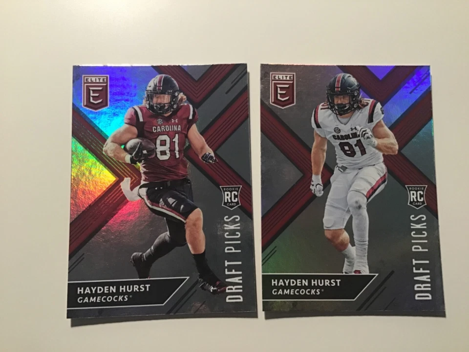 2018 Elite Draft Picks Rookies regular and Variation #118 Hayden Hurst RC - Image 1 of 1