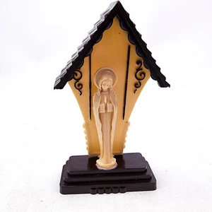 Statuina religiosa Madre Maria in plastica vintage - Foto 1 di 7