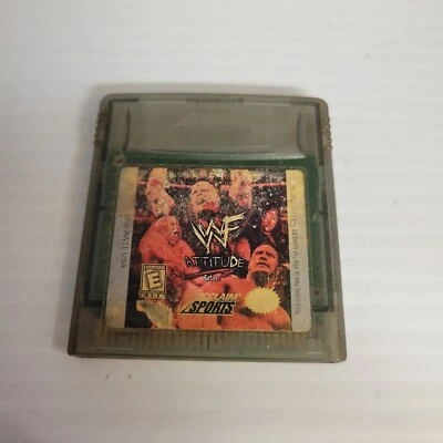 Carro a color WWF Attitude Get It Nintendo Gameboy solo GBC Foto 1 de 2