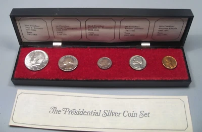Presidential 1964 Silver Coin set w/ toning. - Image 1 of 4