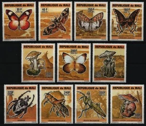 Malí 1994 - Mi-Nr. 1291-1299 A ** - MNH - Insectos / Insectos - Imagen 1 de 1