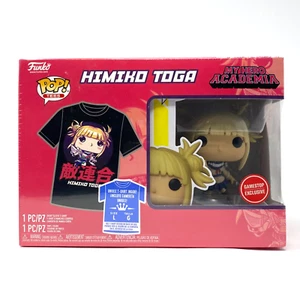 Funko POP! Animation MHA Himiko Toga Unmasked 1029 T-Shirt LARGE GameStop - Picture 1 of 2