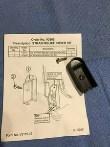 Clack #V3805 Strain relief Cover Kit for WS1 Control Head New - Picture 1 of 3