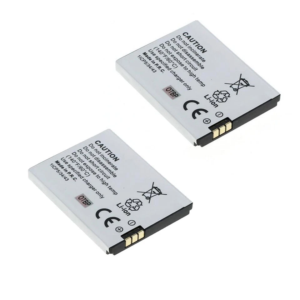 2x Ersatz Akku für AVM FRITZ!Fon MT-F M2 C4 C5 312BAT006 FritzFon DECT MTF - Bild 1 von 1
