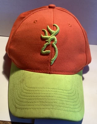 Gorra de béisbol ajustable de ciervo marrón naranja y verde para hombre GR45 Foto 1 de 3