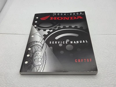 Honda CRF70F 2004 2005 2006 2007 2008 manual de servicio taller reparación fábrica fabricante de equipos originales Foto 1 de 4