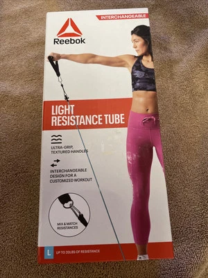 REEBOK  Elastic Fitness Light Tube Resistance Band Gym Equipment - Image 1 of 2