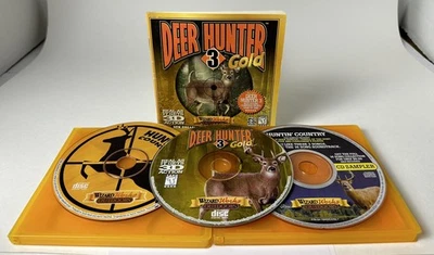 Deer Hunter 3 Gold (Windows PC, 2000) + Huntin’ Country & CD Sampler - Tested! - Image 1 of 3