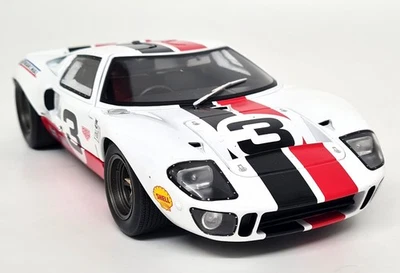 Solido 1/18 - Ford GT40 MK1 #3 Custom Design Diecast model Race car - Image 1 of 4