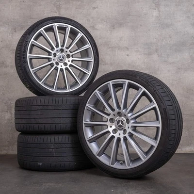 Mercedes C-Klasse Felgen 19 Zoll W205 S205 C205 A205 Sommerräder A2054011300 - Bild 1 von 4