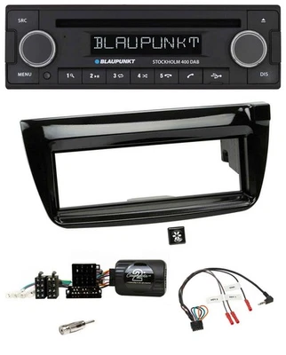 Blaupunkt Lenkrad Bluetooth DAB CD USB Autoradio für Fiat Doblo 2012-2015 piano - Bild 1 von 4