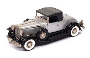 Brooklin 1/43 Scale BRK88 001 - 1931 Studebaker President - Silver/Charcoal - Picture 1 of 5