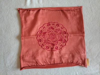 BASETTI GRANFOULARD Kissenhülle 40x40, Terra Orange, 40x40 cm, RV, bestickt - Bild 1 von 4