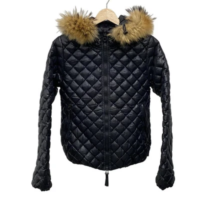 正品 DUVETICA - 黑色女式羽绒服 — 第 1/4 张图片