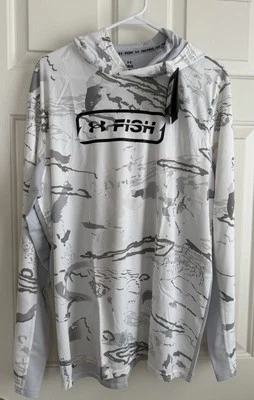 Sudadera con Capucha Under Armour Para Hombres Grande Iso-Chill Fish Pro Camuflada Shorebreak 🐟 NUEVA UPF 50+ Foto 1 de 4