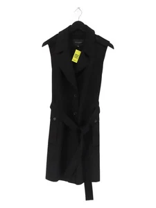 Banana Republic Women's Midi Dress M Black Polyester with Elastane Wrap Dress - Picture 1 of 5