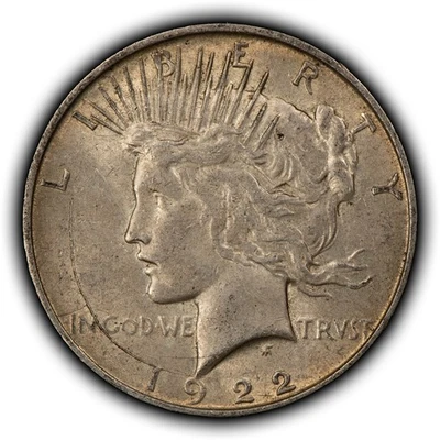 1922-D $1 Silver Peace Dollar - VAM-1H Massive Die Break Obverse R-7 - D6701 - Image 1 of 4