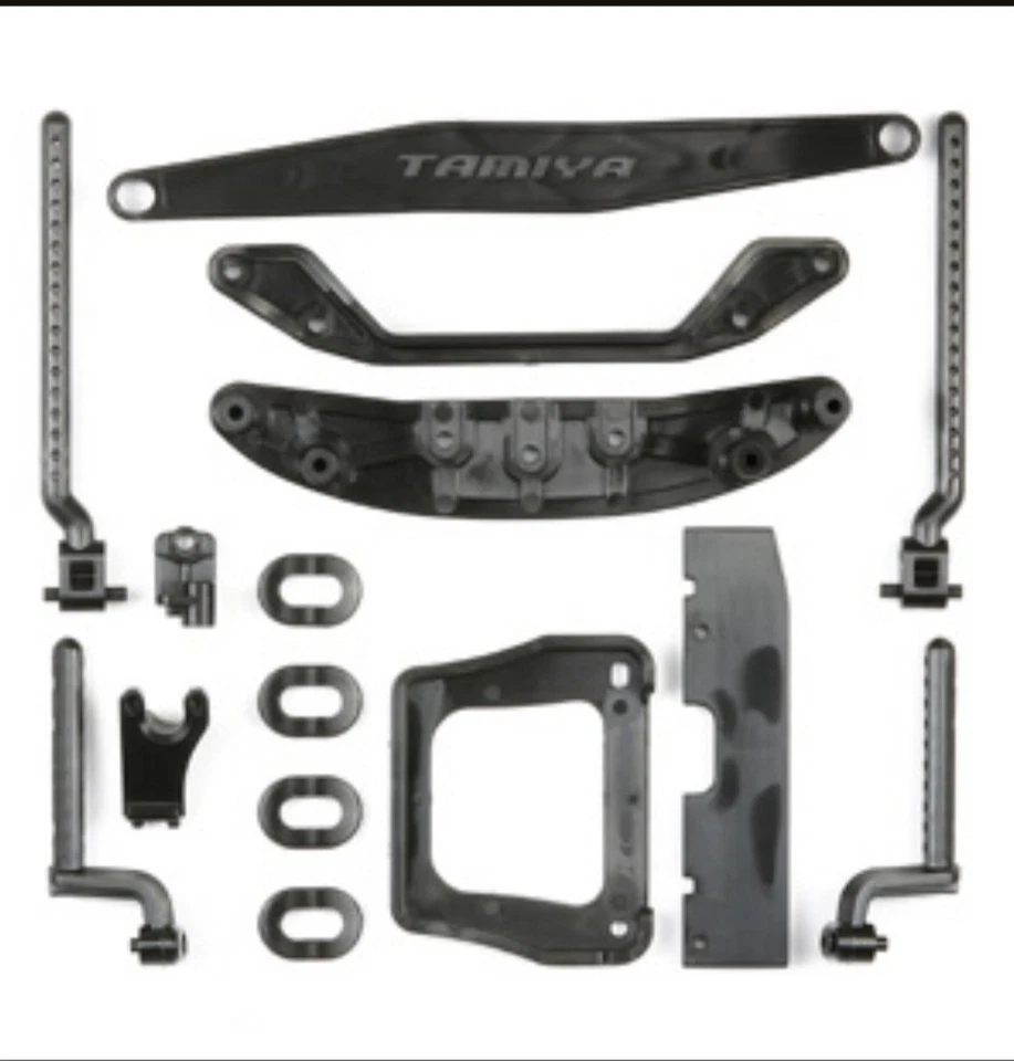 Tamiya FF03 B parts 51419 bumper & body mount set SP-1419  - Image 1 of 1