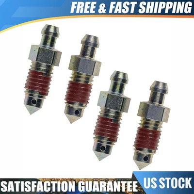 2 Dorman Brake Bleeder Screw Front Fits Malibu Chevrolet 1979 1980 1981 1982 98 - Image 1 of 4