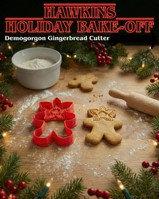 Cortador de galletas Stranger Things Demogorgon Foto 1 de 2