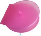 500 Red Clam Shell Plastic Single Case CD DVD GAME Disk Storage Regular NEW