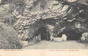 uk40270 pools cavern buxton real photo uk valentines series - Picture 1 of 2