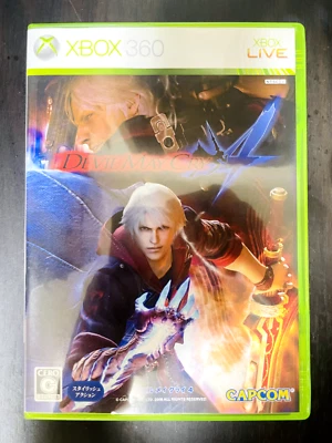 Devil May Cry 4 Microsoft Xbox 360 Capcom 2008 Japanese Version Action - Image 1 of 4