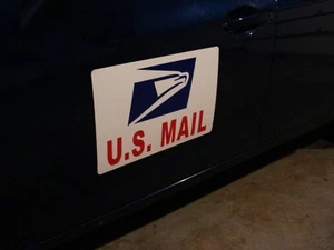 (1) Large U.S. MAIL Magnetic Sign 12" X 18" LARGER SIZE ( 1 Sign ) - Bild 1 von 2