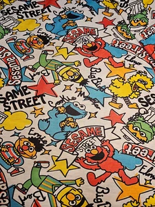Sesame Street Jersey Print BTY - Picture 1 of 3