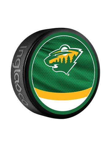 Minnesota Wild 2023 Official NHL Reverse Retro Jersey Souvenir Hockey Puck Cover