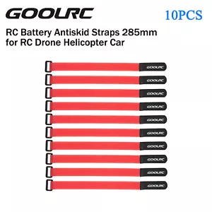 10X GoolRC Strong RC Battery Antiskid Straps Battery Bands 285mm f/RC Model Y5P9 - Picture 1 of 12