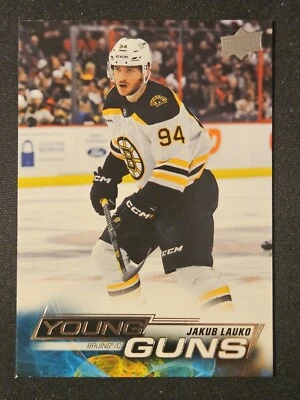 22-23 Upper Deck Jakub Lauko Young Guns Rookie 🚨🚨🚨 Boston Bruins  - Image 1 of 2