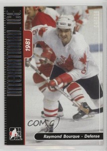 2006-07 In the Game-Used International Ice Signature Series Ray Bourque #4 HOF