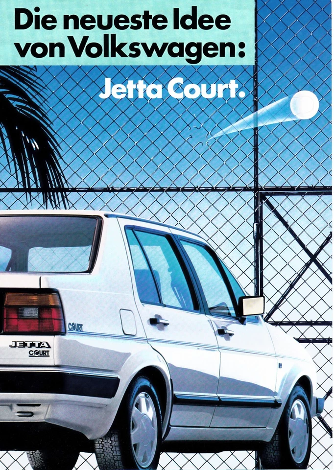 Volkswagen Jetta Court abril 1987, 4 páginas Foto 1 de 1