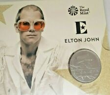 The  Royal Mint  ELTON JOHN   The Music Legends  £5 Brilliant Uncirculated Coin 
