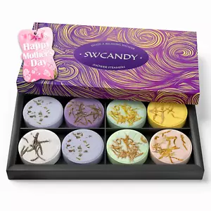 Shower Steamers Aromatherapy Birthday Gifts for Women - 8 Pcs Mothers Day Gifts - Picture 1 of 12